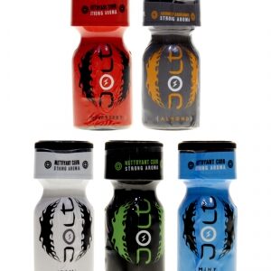 Pack 5 poppers parfumés Jolt 10ml