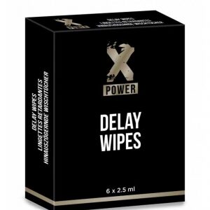 6 lingettes retardantes - XPOWER