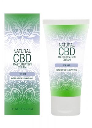 Crème de masturbation Homme - Natural CBD