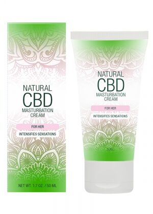 Crème de masturbation Femme - Natural CBD