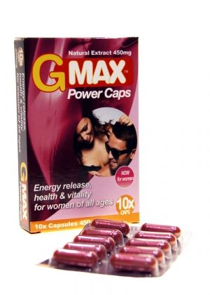 G-Max Power Caps Femme (10 gélules)
