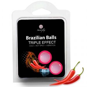 2 Brazilian Balls triple effets - Secret Play