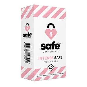10 préservatifs Safe Intense