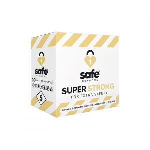 5 préservatifs Safe Super Strong