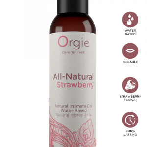Gel intime naturel All Natural fraise 150ml