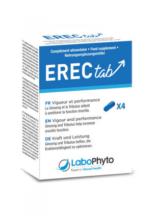 Erectab (4 comprimés) - Stimulant sexuel